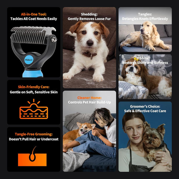 Nidawi Pet Grooming Magic Brush